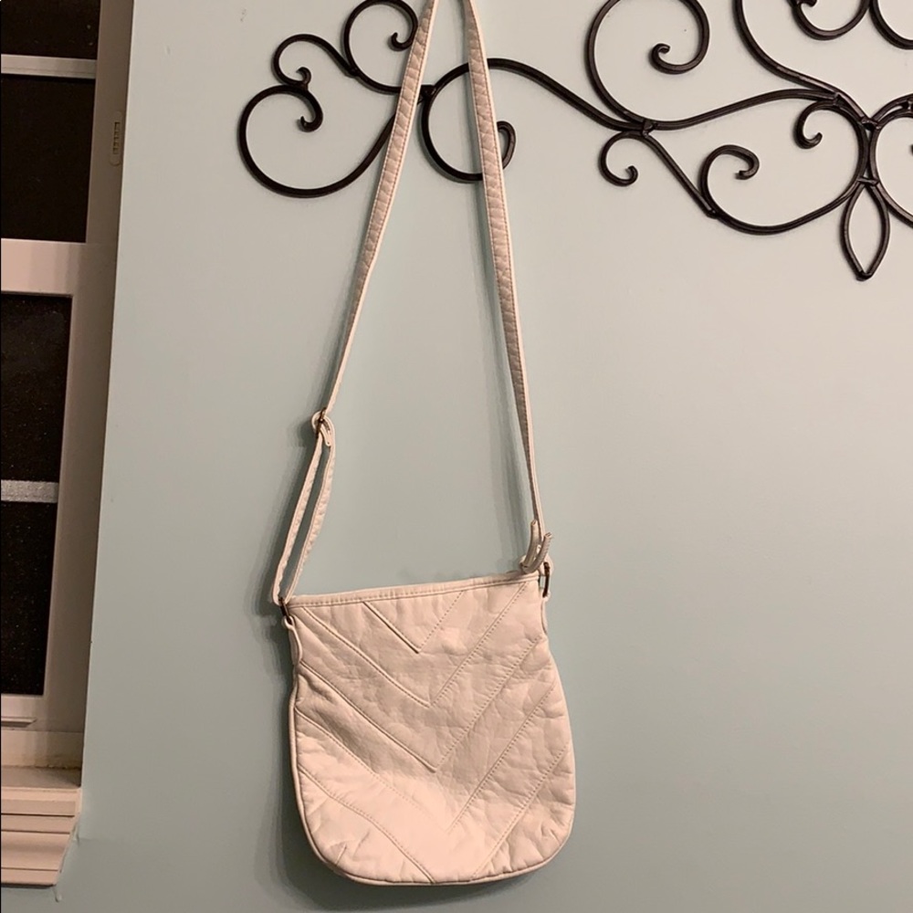 White purse